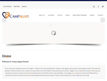 Tablet Screenshot of campagapehawaii.com